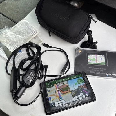 Garmin Nüvi 3590LM Mountable GPS Receiver, Charger - Image 1 of 4