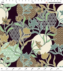 Minerva Exclusive Linen Fabric - POD - Tranquil Moment - per metre - Picture 1 of 1