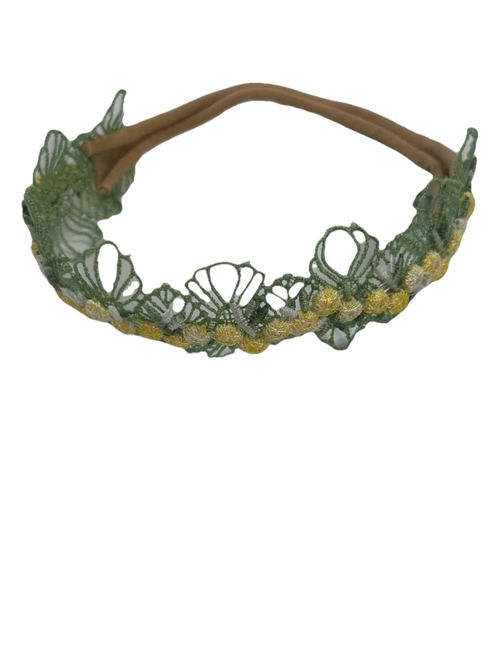 Embroidered De Velo Y Encaje Leg  Or  Hair Elastic - Image 1 of 3