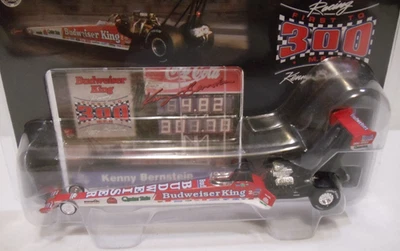 Budweiser King primero a 300 MPH combustible superior 1:64 Dragster 1992 acción ámbar NUEVO Foto 1 de 4