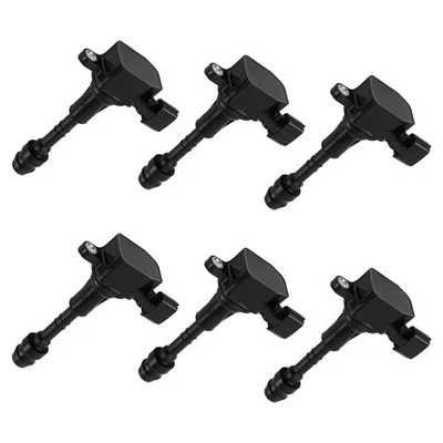 6pcs Ignition Coil for INFINITI FX35 G35 M35 350Z V6 22448-AL615 UF-401 - Image 1 of 4