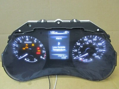 Cuadro de instrumentos velocímetro Nissan Rogue 16 calibre Speedo 170 k millas 2016 Foto 1 de 3