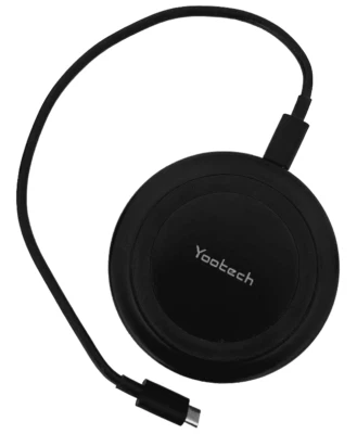 YOOTECH 7.5W Wireless Charger for Apple iPhone & Samsung Galaxy - Black (F500) - Image 1 of 3