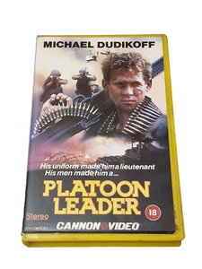 Platoon Leader - Big Box VHS Video 1988 - Cannon Video 31096 - Michael Dudikoff - Imagen 1 de 8