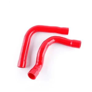 Red For 1992-1999 BMW E36 318 Series 318i 318is 318ti Silicone Radiator Hoses - Picture 1 of 8