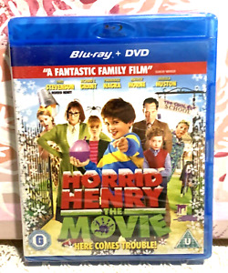 BLU-RAY + DVD~HORRID HENRY THE MOVIE~FREE POSTAGE~REGION B~NEW