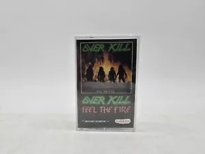 Overkill Feel The Fire Cassette Tape Megaforce Records Brand New Factory Sealed - Picture 1 of 5