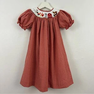 Neu mit Etikett Mom & Me Bauernhaus Hängerchen kariertes Kleid Größe 2T - Bild 1 von 4