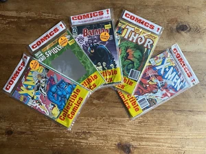 5 Sealed Collectible Comics Sealed 4 Packs (20 Comics) X-Men #1 Spider-Man #26 - Picture 1 of 12