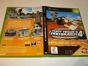 TONY HAWK'S PRO SKATER 4 (MICROSOFT XBOX GAME, MA15+) (171244 A) - Picture 1 of 3