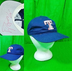 Vtg Toledo Mud Hens Hat MiLB Signed Twins Ent Major League baseball Snapback Cap - Picture 1 of 6