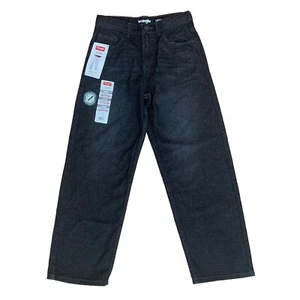 Wrangler Five Star Premium Loose Youth Boy Black Pants Jeans Size 12 Loose New - Picture 1 of 13