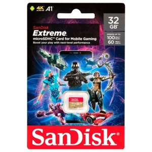Sandisk Extreme microSD Speicherkarte 32GB 100 MB/s Lesen 60 MB/s Schreiben - Bild 1 von 1