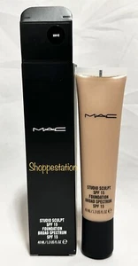MAC Studio Sculpt Foundation SPF15 Shade NW40 Full Size 40ml / 1.3oz New In Box - Picture 1 of 4