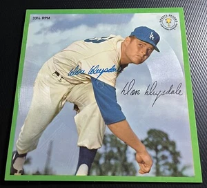 1964 Don Drysdale Auravision Sports Record Hi-Grade 33 1/3 unbespielt - Auto - Bild 1 von 6