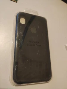 Custodia iPhone XR Cover TPU Silicone Originale Case GENUINE APPLE nero black - Foto 1 di 2