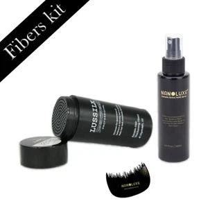 Keratin Hair fibers bald patch concealer & FREE keratin hold spray&fiber comb - Picture 1 of 20