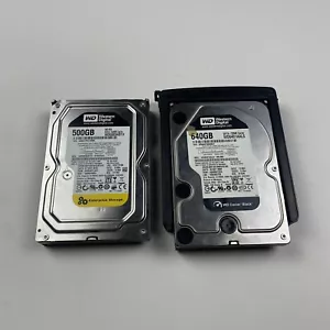 WD WD5003ABYX RE4 500GB Enterprise SATA HDD WD6401AALS 640GB Lot Bundle - Picture 1 of 6