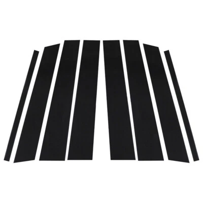 Cubierta de postes de pilar de puerta negra brillante para Lincoln MKX/Ford Edge 2007-2014 Foto 1 de 4