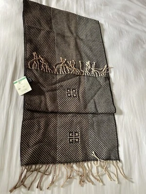 Bufanda de lana Givenchy vintage 58x15 Foto 1 de 4