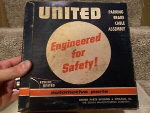 1955 - 1956 Ford Wagon, Sedan Delivery NOS Parking Brake Cable, Emergency, Rear