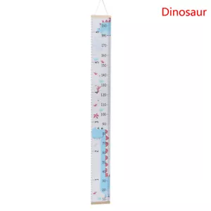 Nordic Children Height Ruler Canvas Hanging Growth Chart Kids Room Wall Decor^NG - Picture 1 of 6