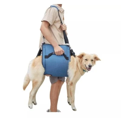 COODEO Dog Carry Sling, Emergency Backpack Pet Legs Support & Rehabilitation size XL