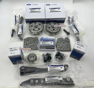 13PIECES TIMING CHAIN KIT For 2000-2010 FORD F-250-550 5.4L V8 24V XL3Z-6306-AA - Image 1 of 4