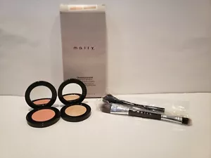 Mally ~ Effortlessly Airbrushed Blush & Highlighter ~ Peach perfect & Stardust - Picture 1 of 5