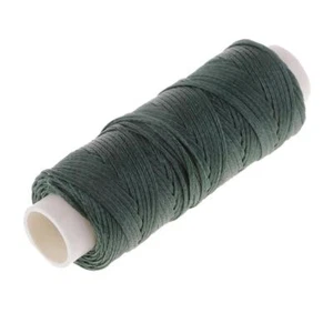 1 Spool Waxed Polyester Flat Braided Thread/Cord 25 Metres - Picture 1 of 25