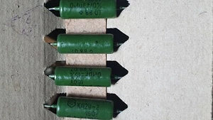 K42Y-2 0,1 uF 160 V UdSSR PIO AUDIO Kondensator Posten 4 Stück + - Bild 1 von 1