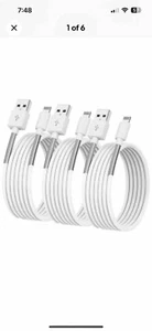 iPhone Chargers- 3 Pack- Charging Cord For Apple iPhone 14 13 12 11 XR - Picture 1 of 5