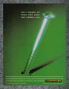 Microplay "...video games from a hardware store" Print Ad Vintage Art C 1994 - Picture 1 of 1