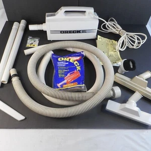 Oreck XL BB-280-D Compact Handheld Canister Vacuum Cleaner Attachment Bag Manual - Picture 1 of 11