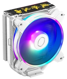 Cooler Master Hyper 212 Halo SF6 Ryu RGB White CPU Cooler - Picture 1 of 5