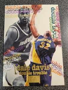 1996 Dale Davis Basketball Card #261 Skybox Premium Double Trouble Indiana Pacer - Picture 1 of 3
