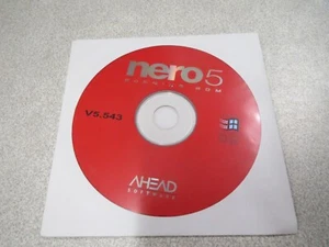 CA432 CD NERO 5 BURNING ROM V5.543 AHEAD VINTAGE - Foto 1 di 1