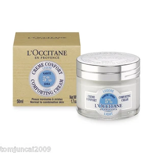 L'OCCITANE SHEA BUTTER LIGHT COMFORTING CREAM 1.7OZ NIB - Picture 1 of 2