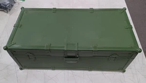 Vintage 1997 Hasbro Accessory Case for 1/6 Scale 12" Figures Military Green - Picture 1 of 3