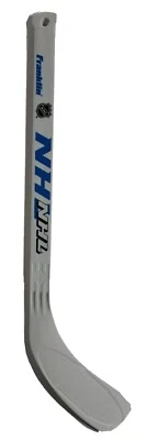 富兰克林 NHL 射击区迷你膝盖曲棍球棒运动运动员 20 英寸白色右手 — 第 1/4 张图片