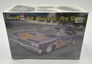 Revell 1967 '67 Chevelle Pro Street 85-2870 kit modellino scala 1/25 2005 sigillato - Foto 1 di 7