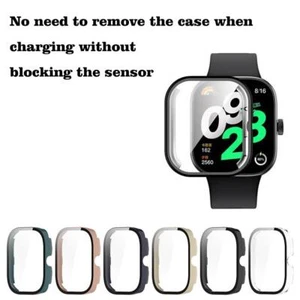 Glass+case for Redmi Watch 5 Active/5 Lite, All-Around Screen Protector Lot J9 - Zdjęcie 1 z 15
