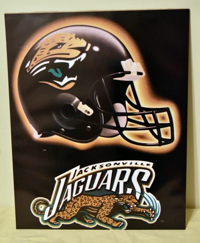 JACKSONVILLE JAGUARS Helmet Logo NFL Football 16x20 Poster Cover