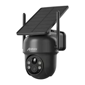 ANRAN FUNK WLAN WIFI NETZWERK Solar CAMERA Outdoor AUßEN ÜBERWACHUNGSKAMERA 5MP - Bild 1 von 18