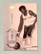 Earl Monroe 1999-2000 Upper Deck UD Century Legends Commemorative /50 KNICKS HOF