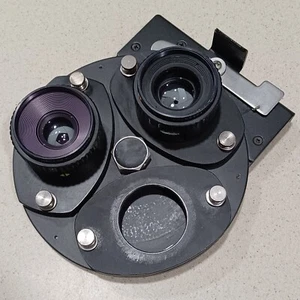 Omega Turret 404-867 enlarging lenses. Rodenstock Rodagon 50mm 2.8 & 80mm 1:5.6 - Picture 1 of 13