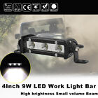 4inch 9W 3 LED 6000K Spot Beam Work Light Bar Lamp Suv Boat Offroad Truck AT MG