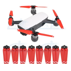 4 pairs 4730F Quick-Release Foldable Propellers Blades Red for DJI Spark Drone - Picture 1 of 9