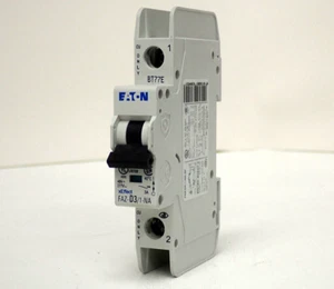 EATON FAZ-D3/1-NA-SP Single Pole Circuit Breaker - Picture 1 of 4