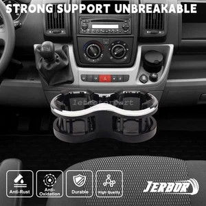 Upgrade Double Cup Holder for Peugeot Boxer Citroen Relay Fiat Ducato 2007-2024 - Picture 1 of 8